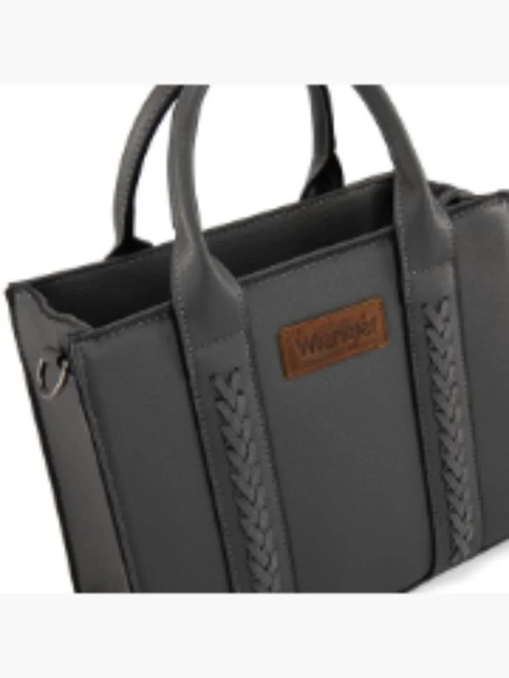Faux Leather Quilted Tote Bag with Adjustable Strap, Satchel Handbag